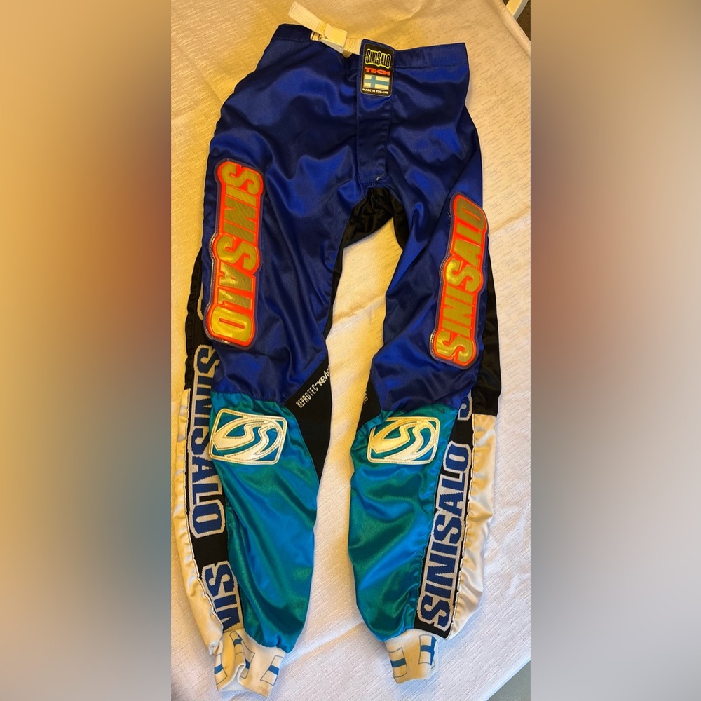 Vintage Sinisalo Motocross pants